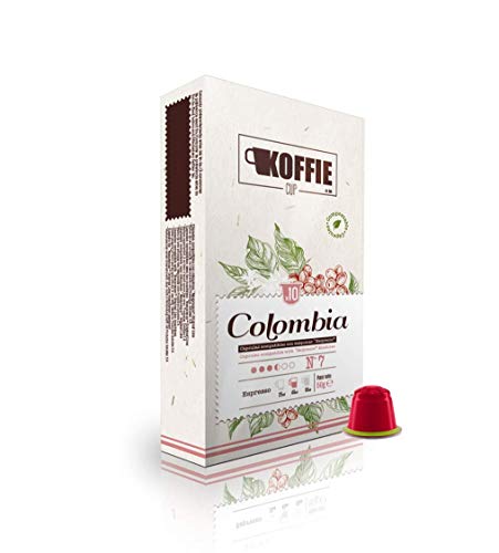 Koffie Cup Colombia 40 Cápsulas compostables de café compa
