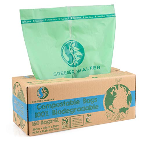 Greener Walker 100% compostable Biodegradable 6L Bolsa Basur