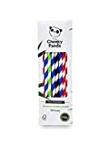 The Cheeky Panda – Pajitas de Papel Multicolor de Bambú, Paquete de 100 Pajitas, 100%...