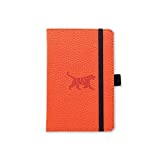 Dingbats Wildlife A6 Cuaderno Notebook - PU-Cuero, Papel 100gsm Crema Micro-Perforado,...